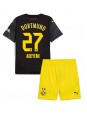 Borussia Dortmund Karim Adeyemi #27 Venkovní dres pro děti 2024-25 Krátký Rukáv (+ trenýrky)